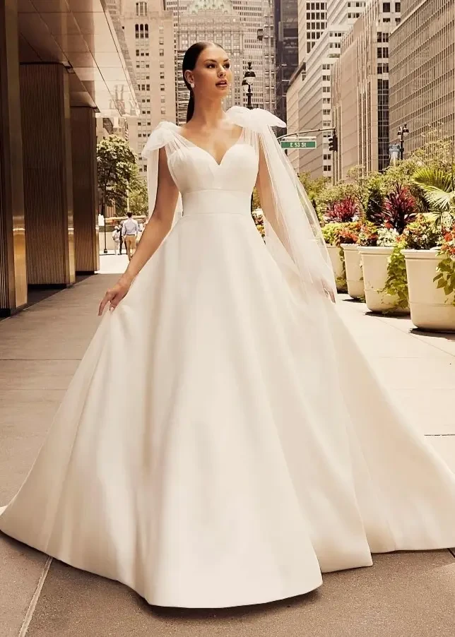Model wearing a Ball Gown dress