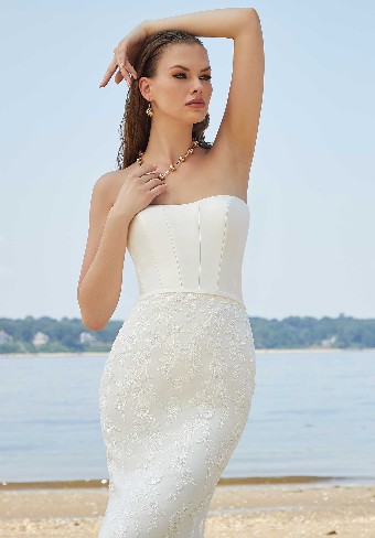 Morilee 15041 Parker #4 Ivory thumbnail