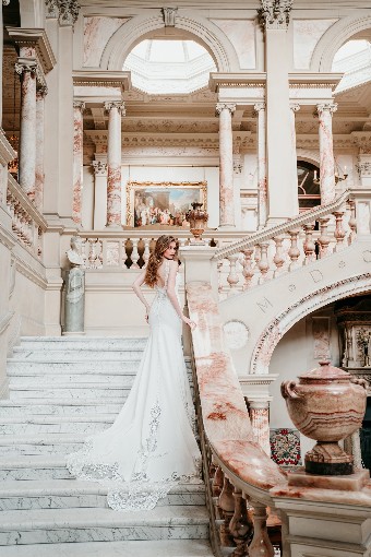 Allure Bridals 9682 #3 Ivory/Champagne/Nude thumbnail