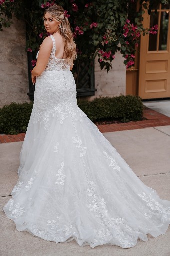 Allure Bridals 9950L #1 Ivory/Champagne/Nude thumbnail