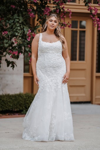 Allure Bridals 9950L #0 default Ivory/Champagne/Nude thumbnail