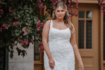 Allure Bridals 9950L #2 Ivory/Champagne/Nude thumbnail