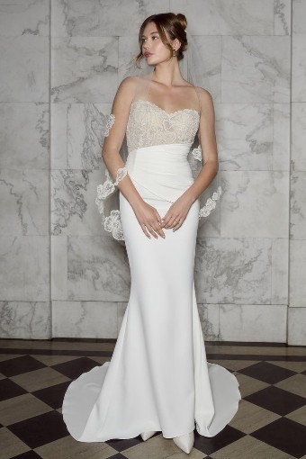 Casablanca Bridal 2581 Rome #7 default Ivory/Nude/Ivory/Silver thumbnail