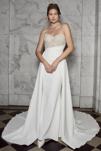 Casablanca Bridal 2581 Rome #2 Ivory/Nude/Ivory/Silver thumbnail