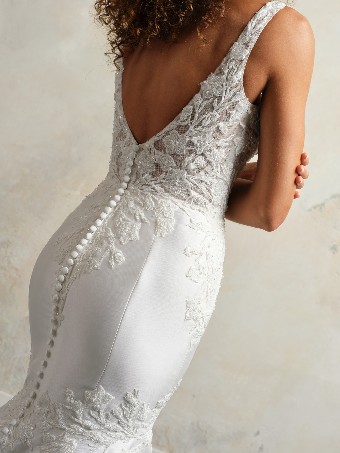 Maggie Sottero ANDREA (24RN816A01 - Unlined bodice) #2 Ivory (gown with Natural Illusion) thumbnail