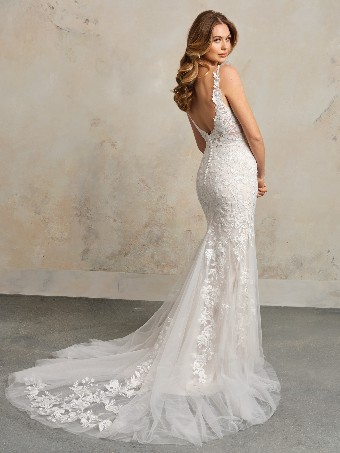 Maggie Sottero MANDY (24RK733A01) #1 Ivory over Soft Nude (gown with Natural Illusion) thumbnail
