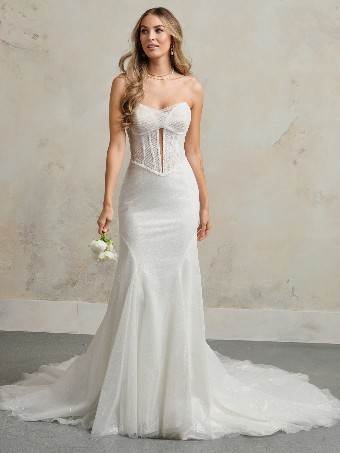 Maggie Sottero ESME (24MC763A01) #0 default Ivory (gown with Natural Illusion) thumbnail