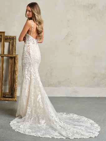 Maggie Sottero ADMINA (24MZ767A01 - Floral glitter tulle) #2 All Ivory (gown with Ivory Illusion) thumbnail