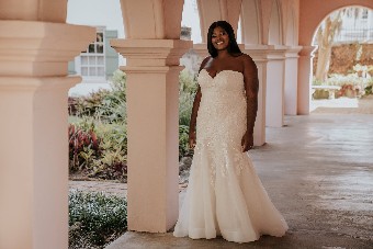 Allure Bridals 9960L #3 default Ivory/Champagne/Nude thumbnail